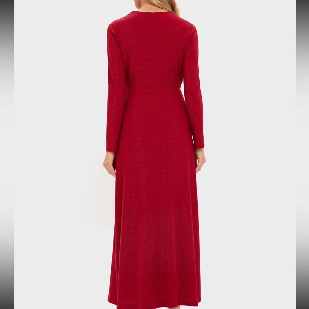 NWT Tuckernuck Hyacinth House Angelina
V-Neck Long Red Dress Medium M - Picture 4 of 4